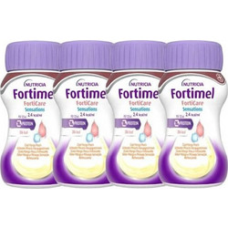 Nutricia Fortimel Forticare Sensations Μάνγκο & Ροδάκινο Πρωτεΐνη 4x125ml
