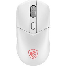 MSI Versa 300 Ασύρματο Gaming Ποντίκι RGB 8000 DPI Black White