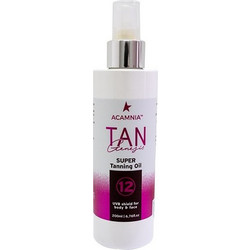 Acamnia Super Λάδι Μαυρίσματος Σώματος SPF12 200ml