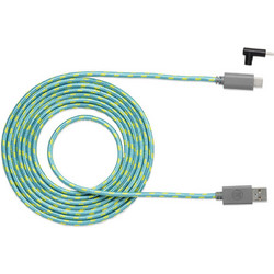 Snakebyte Braided USB-A to USB-C 2.5m Green 4039621915062