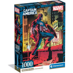 Puzzle Clementoni Marvel Captain America 1000 Κομμάτια