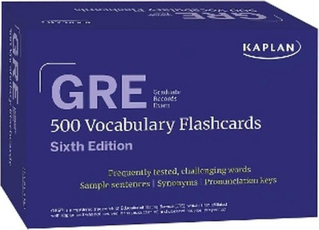 GRE Vocabulary Flashcards, Sixth Edition + Online Access to Review Your Cards, a Practice Test, and Video Tutorials
