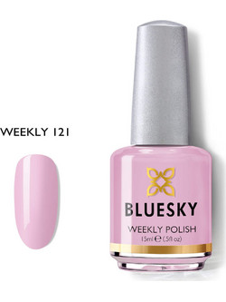 Bluesky Weekly 121 Pink Power Gloss Βερνίκι Νυχιών 15ml