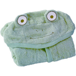 Minene Frog Παιδικό Μπουρνούζι με Κουκούλα Πράσινο Mint
