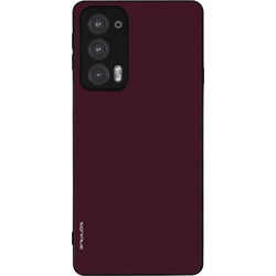 Sonique Colorbloc Series Back Cover Θήκη Μπορντό (Edge 20)