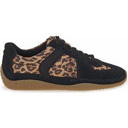 Clarks Γυναικεία Sneakers Μαύρα Καφέ 26183165