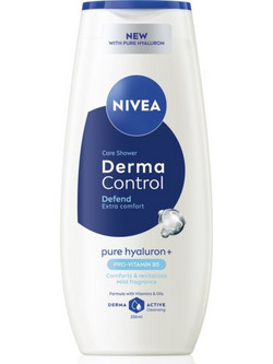 Nivea Derma Control Defend Αφρόλουτρο σε Gel για Ευαίσθητο Δέρμα 250ml