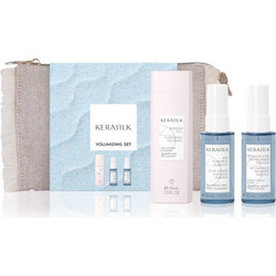 Kerasilk Specialists Volumizing Σετ Περιποίησης Μαλλιών Volumizing Spray 50ml + Liquid Cuticle Filler Spray 50ml + Νεσεσέρ + Σαμπουάν 75ml
