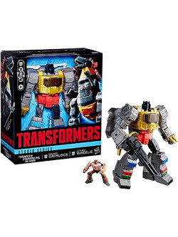 Hasbro Transformers The Movie Studio Series Leader Class Dinobot Grimlock & Autobot Wheelie Σετ Φιγούρες Δράσης για 8+ Ετών 22cm