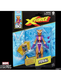 Marvel Legends X-Force Feral Φιγούρα Δράσης για 4+ Ετών 15cm