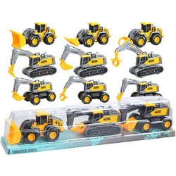 ToyMarkt Σετ Δομικά Οχήματα Διάφορα Σχέδια 902377