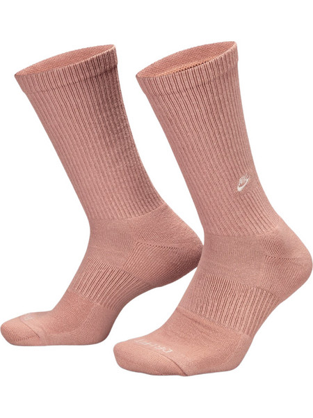 Nike Everyday Ανδρικές Κάλτσες Ψηλές Ροζ 2Pack FZ3073-600