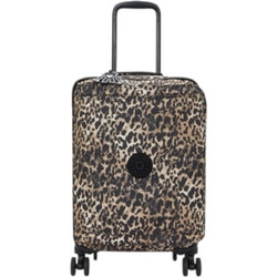 Kipling Spontaneous KI7211-6JP Βαλίτσα Καμπίνας 53x33x21cm με 4 Ρόδες Καφέ