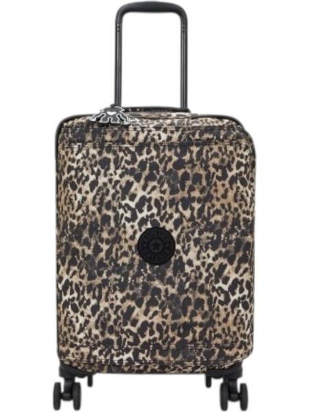 Kipling Spontaneous KI7211-6JP Βαλίτσα Καμπίνας 53x33x21cm με 4 Ρόδες Καφέ