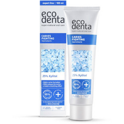 Ecodenta Carries Fighting Xylitol Οδοντόκρεμα κατά της Ουλίτιδας & της Πλάκας Χωρίς Φθόριο 100ml