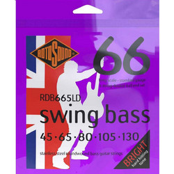 Rotosound Double Ball Swing Bass 66 Σετ 5 Χορδές Ηλεκτρικού Μπάσου Stainless Steel 45-130"