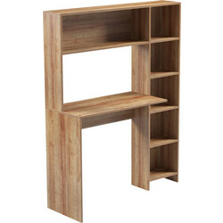 Pakoworld Janson Γραφείο Ξύλινο με Βιβλιοθήκη 113.2x40x141.8cm 230-000082
