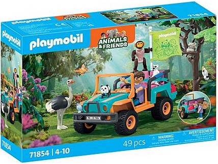 Playmobil Animals & Friends Όχημα 4x4 για 4-10 Ετών 71854
