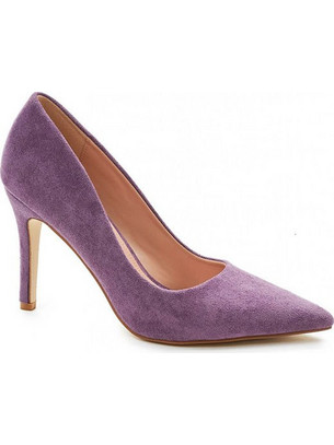 Verde Γόβες Suede με Τακούνι Στιλέτο Μωβ 28-3486