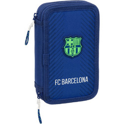Safta F.C. Barcelona Κασετίνα Γεμάτη με 2 Θήκες Μπλε 412525854