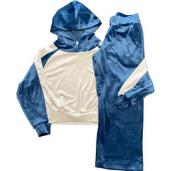 NEK Παιδικό Σετ για Κορίτσι Χειμωνιάτικο Μπεζ Royal Blue 123325