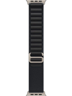 Apple Alpine Loop Λουράκι Υφασμάτινο Natural Titanium / Black (Apple Watch Ultra 49mm)