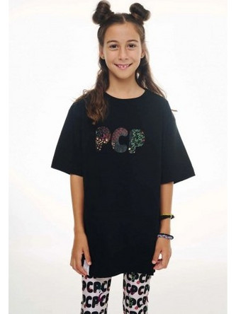 PCP Garden Of Sin Παιδικό T-Shirt Κοντομάνικο Μαύρο 2025W-0006