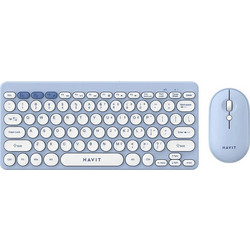 Havit KB279GCM Blue Ασύρματο Σετ Πληκτρολόγιο & Ποντίκι