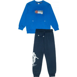 Sprint Παιδικό Σετ Φόρμας Royal Blue Navy Μπλε 252-3010-303