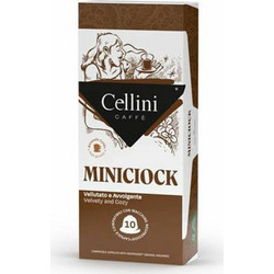 Cellini Κάψουλες Espresso Miniciok Συμβατές με Μηχανή Nespresso 10τμχ
