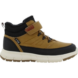 Safety Jogger Παιδικά Μποτάκια Μαύρα Κίτρινα Αδιάβροχα με Σκρατς & Γούνα SJ636387
