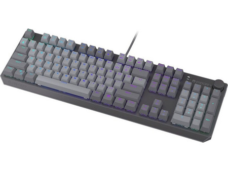Endorfy Thock V2 Μηχανικό Gaming Πληκτρολόγιο με Endorfy Red Διακόπτες RGB Grey