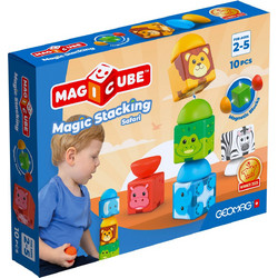 Geomag Magicube Magic Stacking Safari 10τμχ