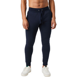 Bjorn Borg Ανδρικό Παντελόνι Φόρμας Fleece με Λάστιχο Navy Μπλε 10004243-NA002