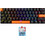 Baracuda Dolphin Μηχανικό Gaming Πληκτρολόγιο 60% με Custom Red Διακόπτες RGB Black