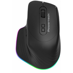 Powertech PT-1253 Ασύρματο Gaming Ποντίκι RGB 2000 DPI Black