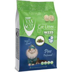 Van Cat Pine Άμμος Γάτας Μπετονίτης με Άρωμα Πεύκο 11.8lt