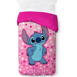 Dimcol Disney Παιδικό Κουβερτοπάπλωμα Μονό 160x250 Lilo Stitch 57