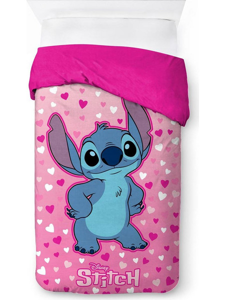 Dimcol Disney Παιδικό Κουβερτοπάπλωμα Μονό 160x250 Lilo Stitch 57