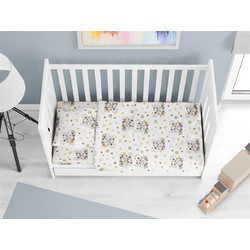 Dimcol Lion Cub 531 Βρεφικό Πάπλωμα Κούνιας 160x120cm Λευκό
