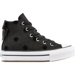 Converse Chuck Taylor All Star Lift Bow Μποτάκια Μαύρα A14436C-001