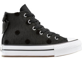 Converse Chuck Taylor All Star Lift Bow Μποτάκια Μαύρα A14436C-001