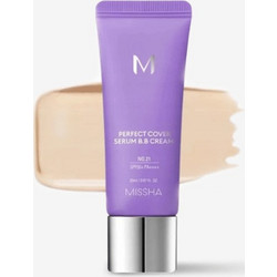 Missha M Perfect Cover Serum BB Cream 21 Light Beige SPF50+ 20ml
