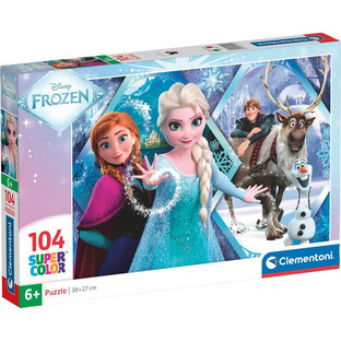 Παιδικό Puzzle Clementoni Super Color Disney Frozen 104 Κομμάτια