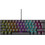 Rampage Plower K60 Μηχανικό Gaming Πληκτρολόγιο 60% με Custom Blue Διακόπτες RGB Black