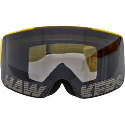 Hawkers Artik Dark Μάσκα Σκι & Snowboard Ενηλίκων Κίτρινη με Φιμέ Φακό Γκρι