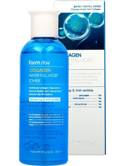 Farmstay Collagen Water Full Moist Ενυδατική Λοσιόν Τόνωσης Προσώπου 200ml