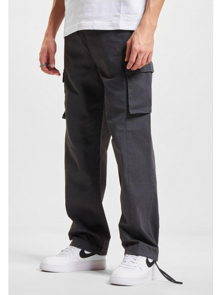 Def Ανδρικό Παντελόνι Cargo Joggers Κανονική Εφαρμογή Ανθρακί DFCP068-01745