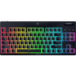 Razer BlackWidow V4 Low Profile Ασύρματο Μηχανικό Gaming Πληκτρολόγιο TenKeyLess με Razer Yellow Διακόπτες RGB Black