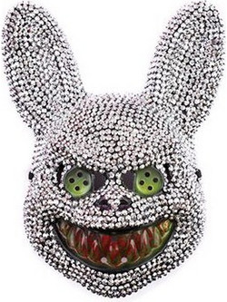 Μάσκα Bunny Τρόμου με Στρας f-81294